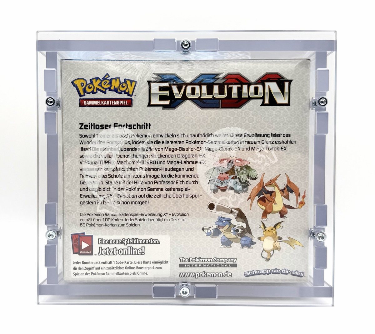 Pokémon | 2016 | XY Evolution | Booster Display | Deutsch | NEU&OVP | Acryl Box – Foto 2