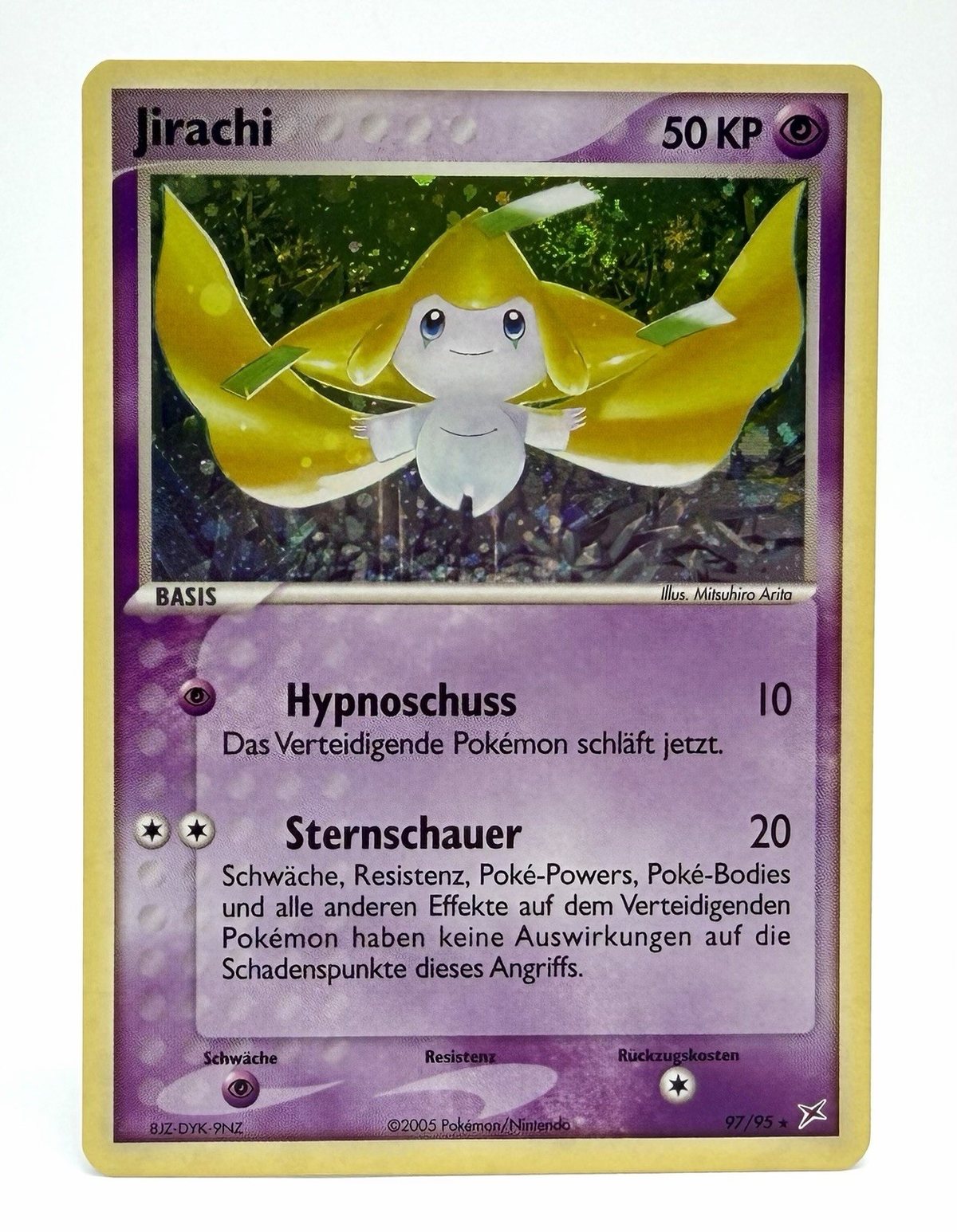 Pokémon | Jirachi | Holo | Box Topper | 97/95 | EX Team Magma vs Team Aqua | NM – Foto 1